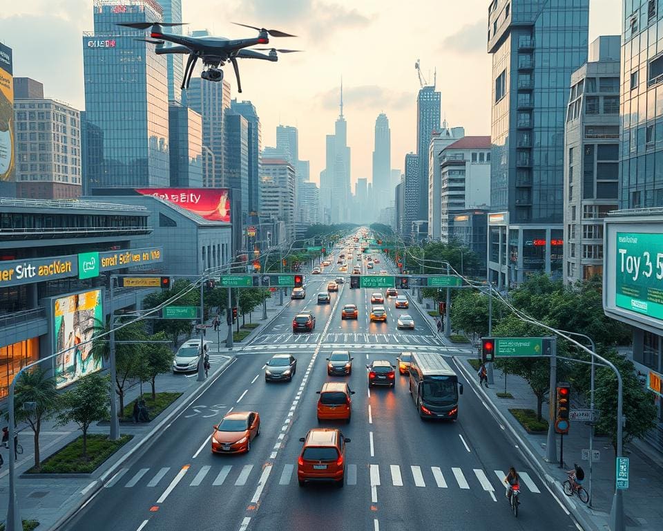 Intelligente Verkehrsmanagementsysteme für Städte