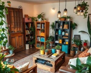 Kreative Recycling-Ideen für die Wohnung