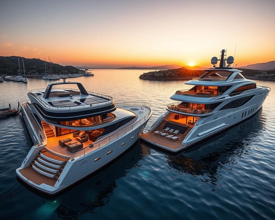 Luxuriöse Hybridboote Komfort und Lifestyle