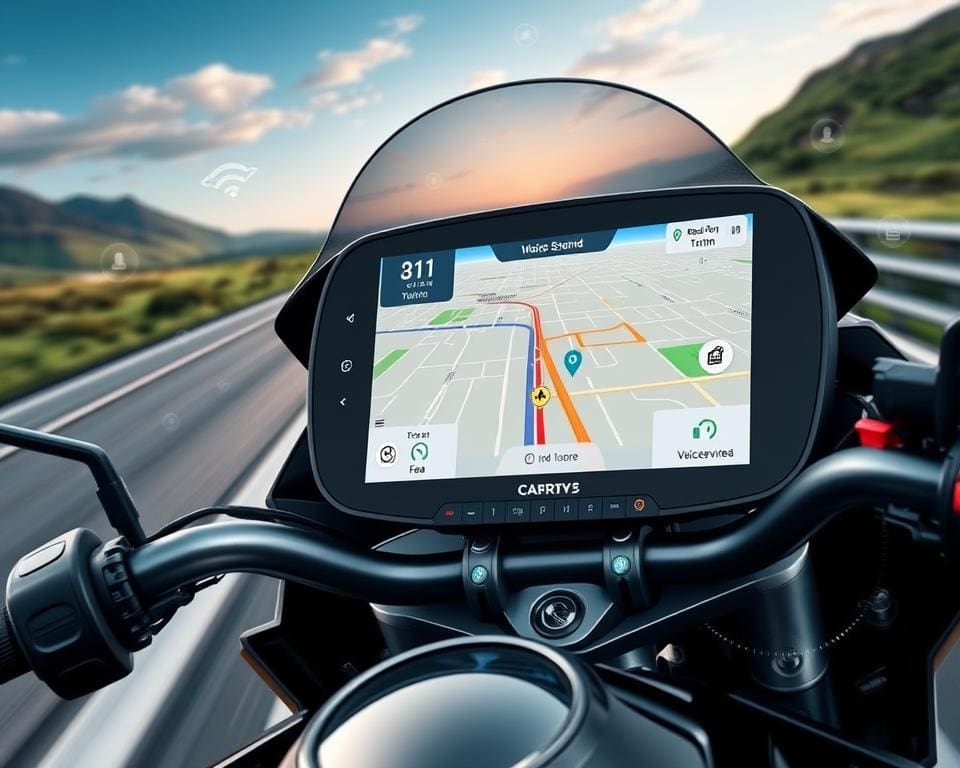 Motorrad-Navi Features