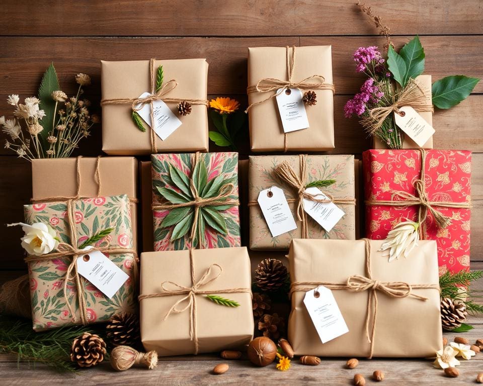 Nachhaltige Verpackungsideen für Geschenke
