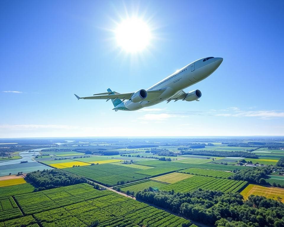 Nachhaltigkeit von Biokraftstoffen für Flugzeuge