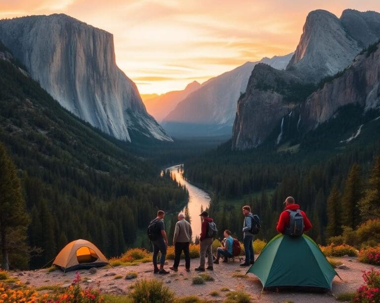 Outdoor-Abenteuer im Yosemite Nationalpark, Kalifornien