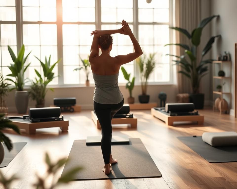 Pilatesübungen für innere Ausgeglichenheit