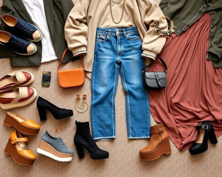 Plateau-Schuhe: So kombinieren Sie den Trend richtig