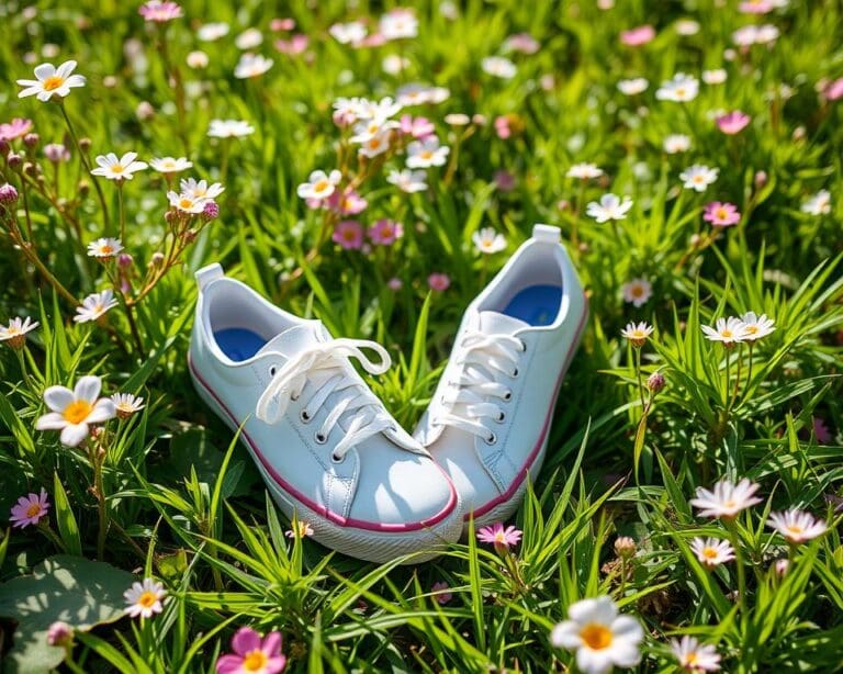 Sneaker in Pastell: Ein frischer Frühlingslook