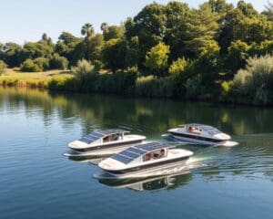 Solarbetriebene Freizeitboote: Nachhaltiger Wassersport