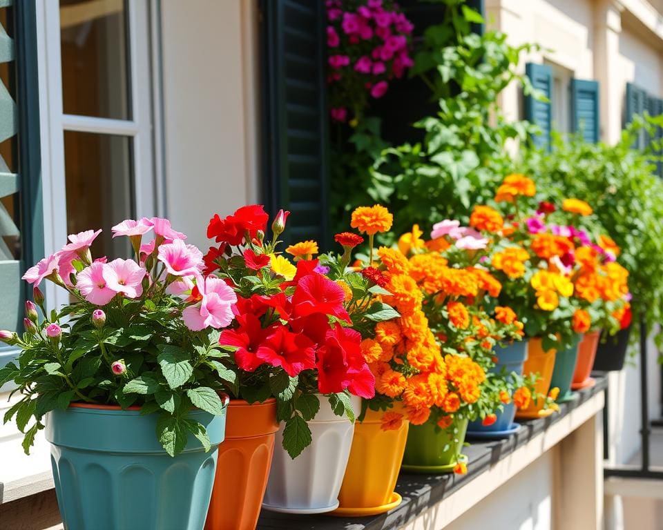 Sommerblumen für Balkone: Farbenpracht in der warmen Jahreszeit