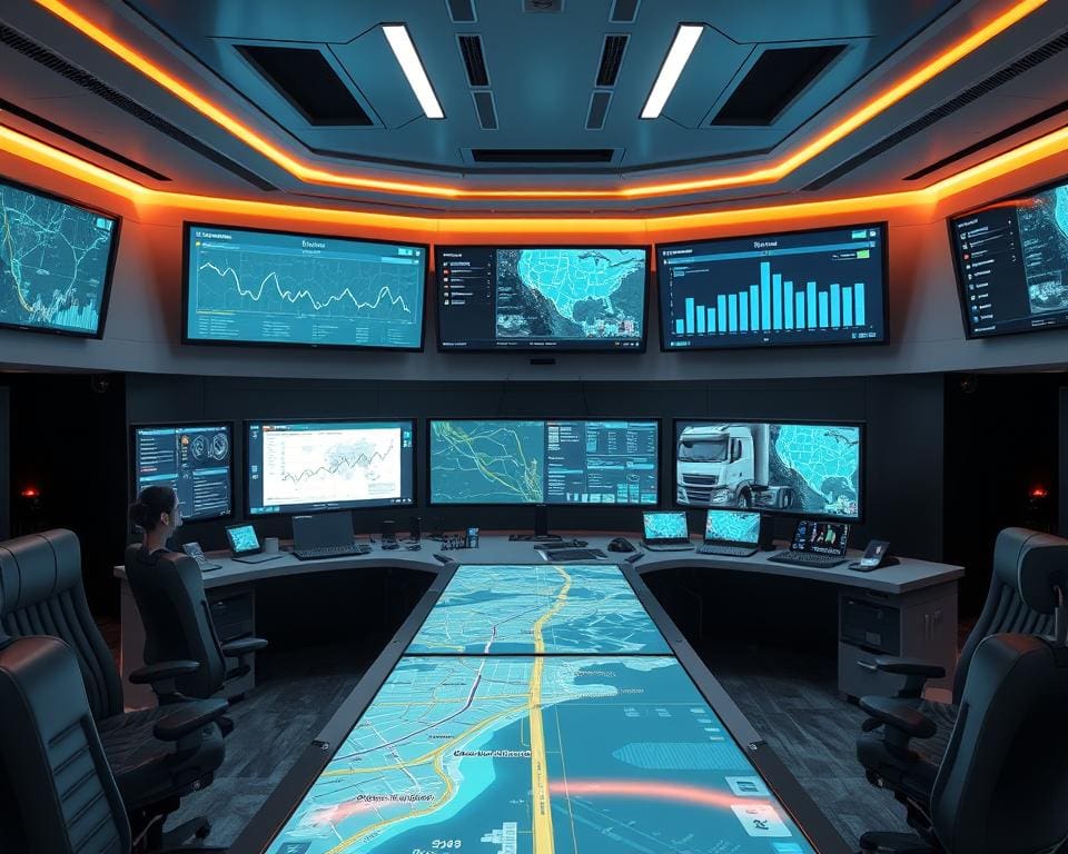 Telematiksystem für LKW-Flotten