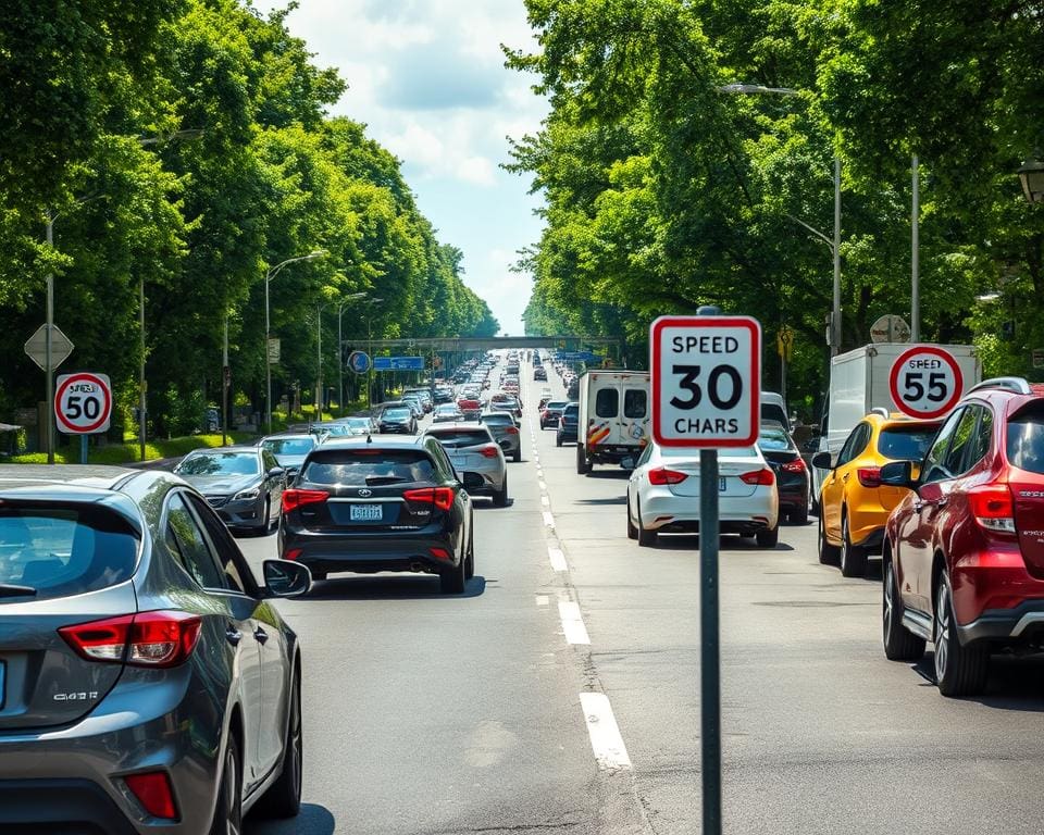 Tempolimit und Verkehrsregeln