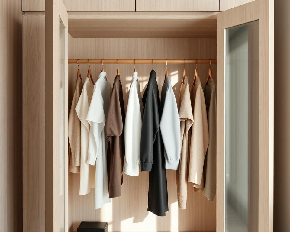 Tipps für einen minimalistischen Kleiderschrank