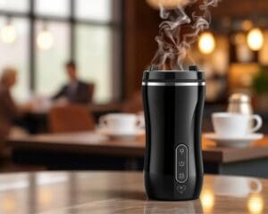Tragbare Kaffeetassen mit Heizfunktion: Immer heiß genießen
