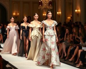 Valentino: Romantische Looks für den Laufsteg