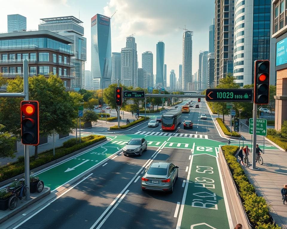 Verkehrsmanagement Lösungen für städtische Mobilität