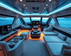 Vernetzte Technologien in modernen Yachten