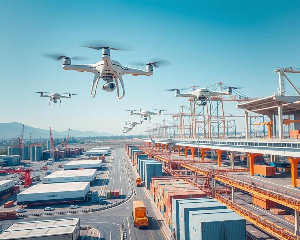 Vorteile der Drohnentechnologie in der Logistik