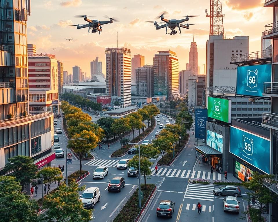 Vorteile von 5G für Smart City Infrastrukturen