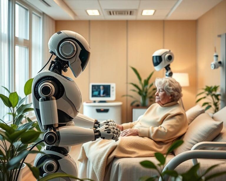 Welche Fortschritte gibt es bei Robotiklösungen für die Pflege?