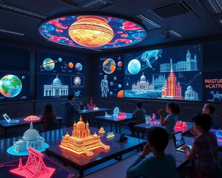 Welche Fortschritte gibt es bei holografischen Lehrmitteln?