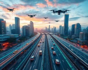 Welche Rolle spielt KI in der Steuerung von Verkehrsnetzen?