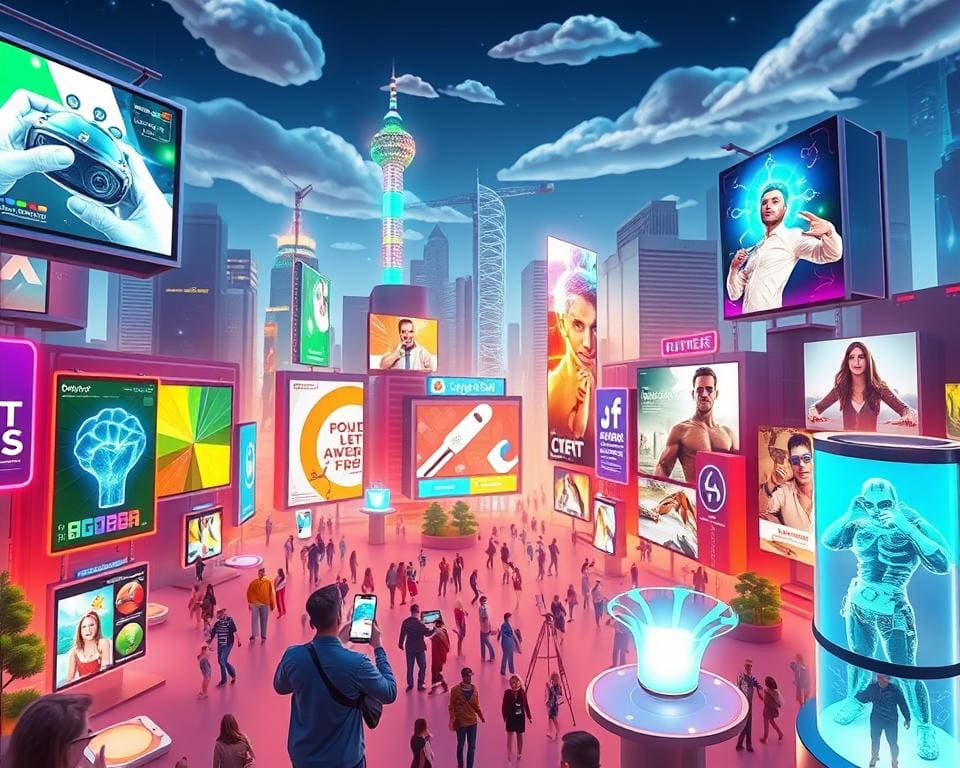 Welche Technologien fördern interaktive Werbung?