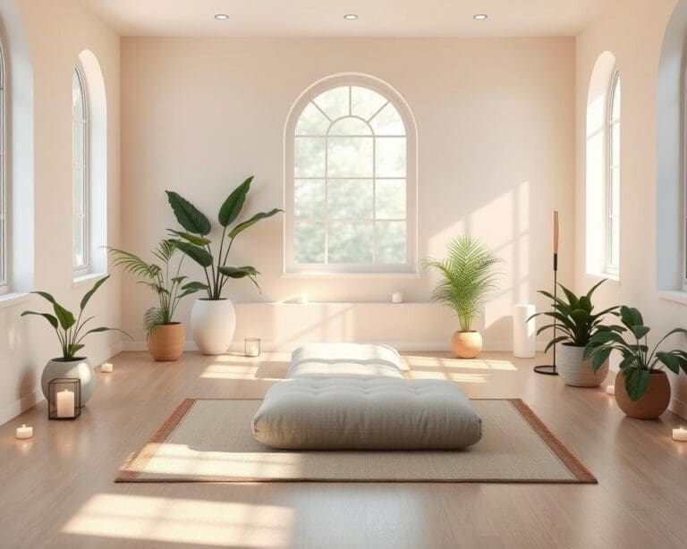 Wie ein Meditationsraum Ihre Ruhezone wird