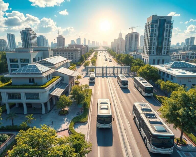 Wie nachhaltig ist die Integration von Solarzellen in den Verkehr?