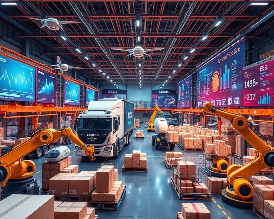 Wie optimieren KI-Lösungen die Logistikprozesse?