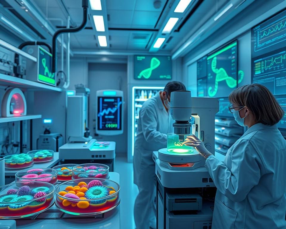 Wie wird Biotechnologie in der Gesundheitsforschung genutzt?