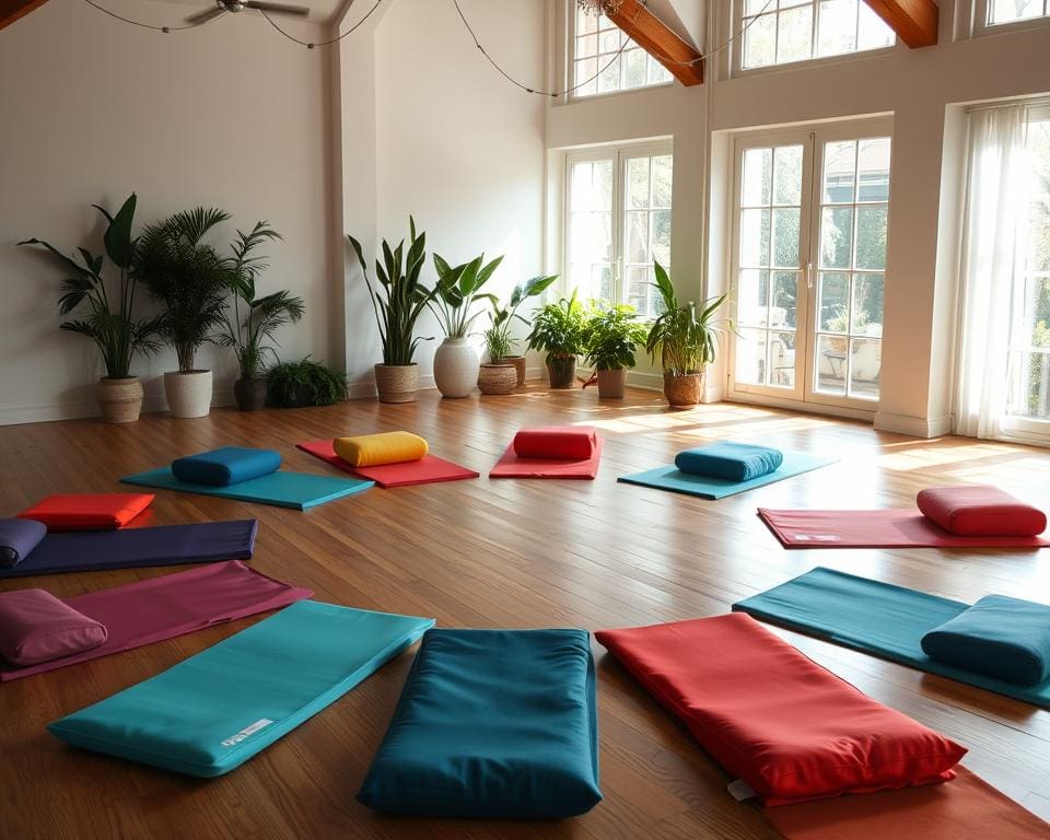 Yoga-Kissen Test