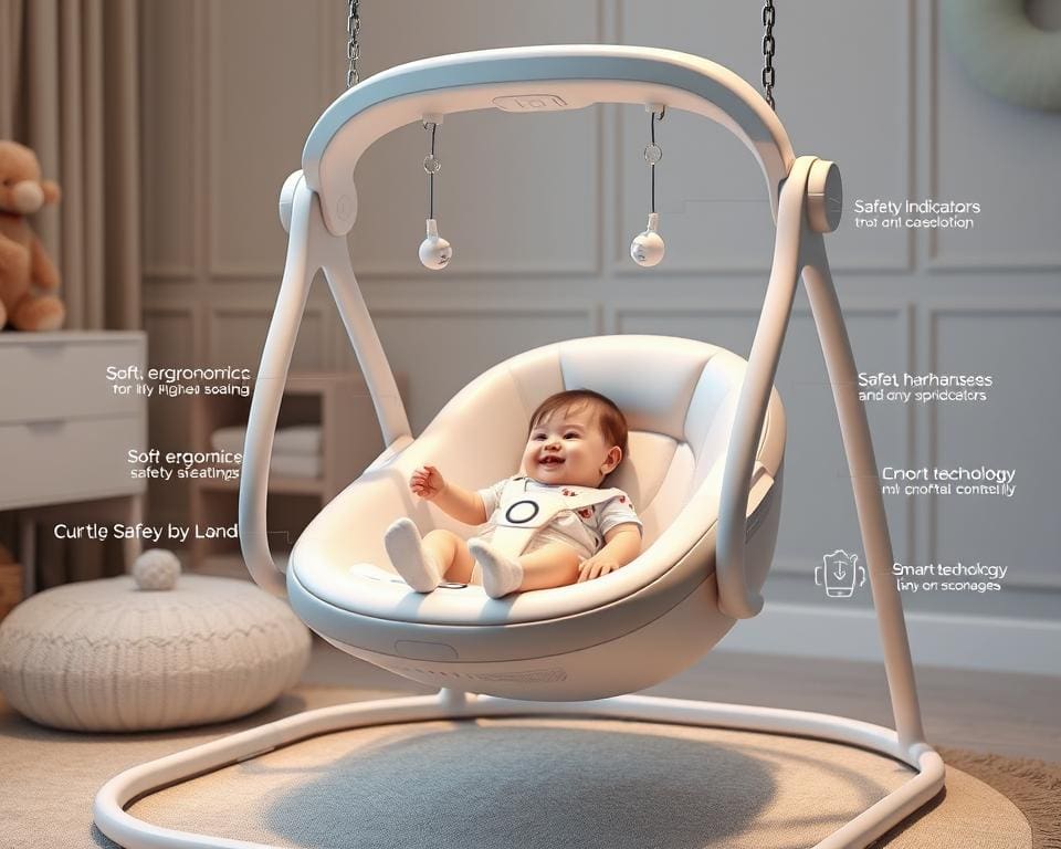 innovative Babyschaukel für Kleinkinder