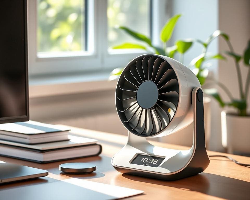 mobile Ventilatoren mit Timer