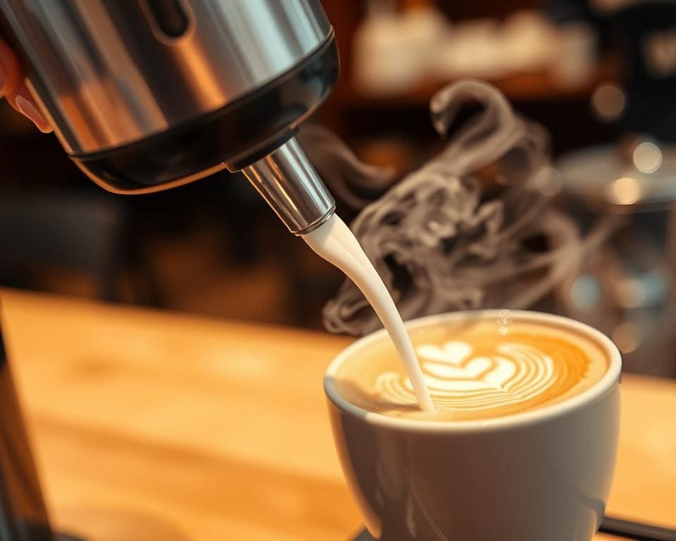 perfekten Milchschaum aufschäumen