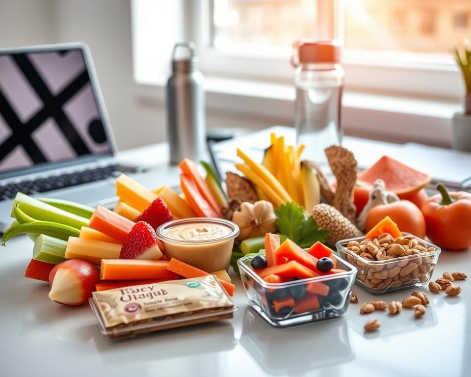 praktische Snackideen für Büro und unterwegs