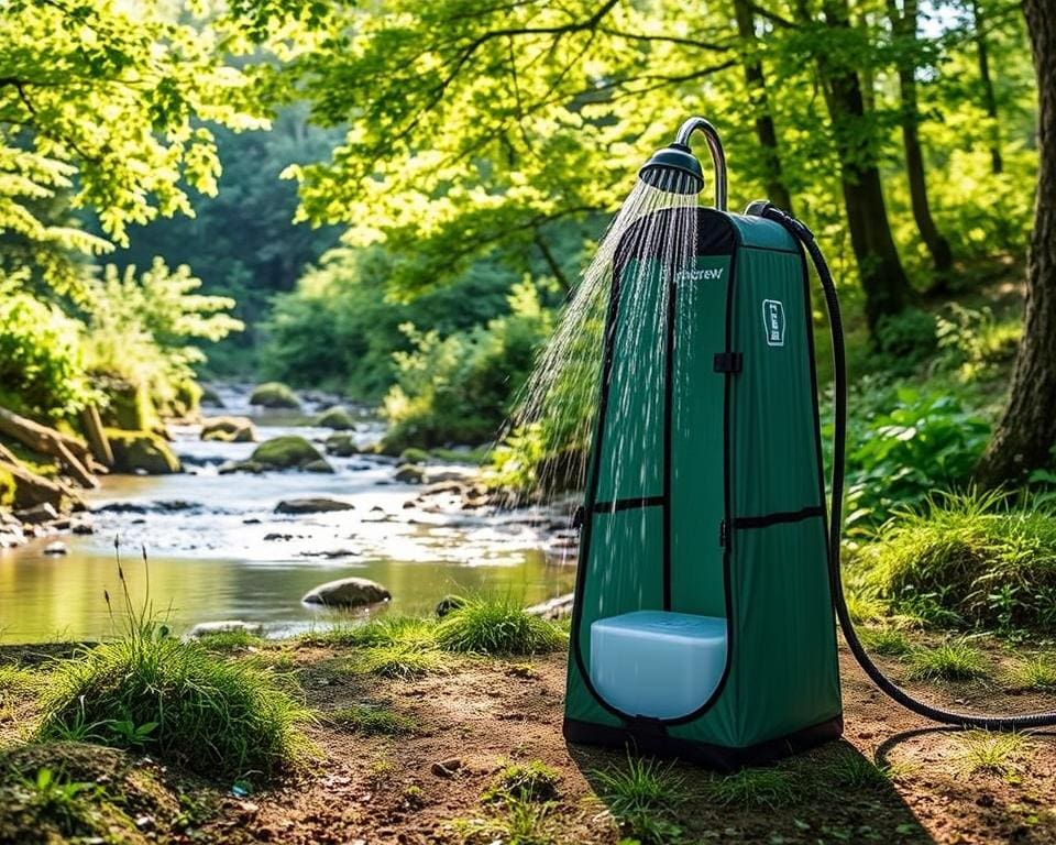 tragbare Campingduschen
