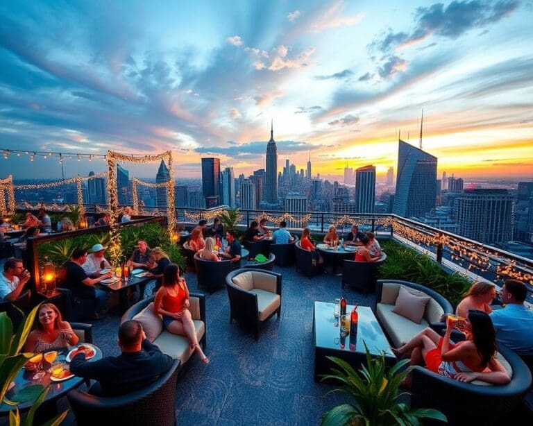 Die besten Rooftop-Bars für Drinks mit Aussicht