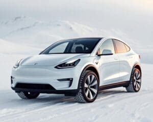 Model Y mit Winterreifen: So bleibt der Tesla standfest!