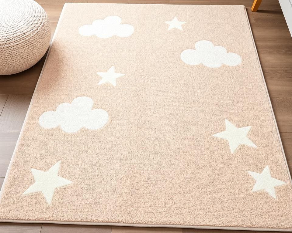 Teppiche mit sanften Mustern für Kinderzimmer