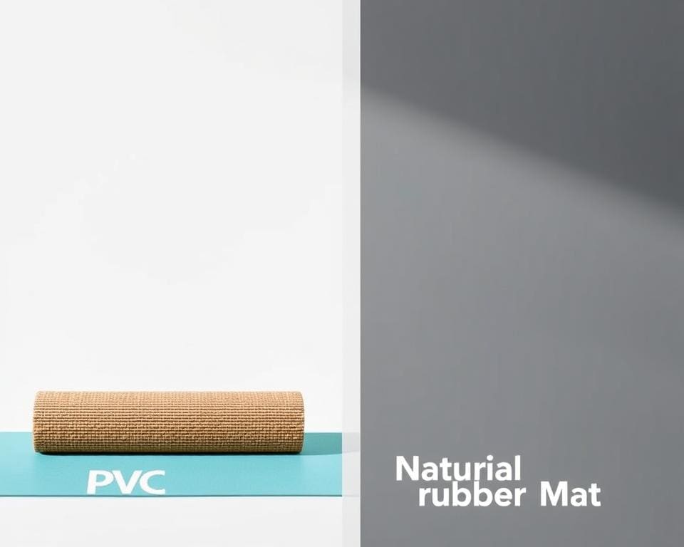 Was ist der Unterschied zwischen PVC- und Kautschuk-Yogamatten?