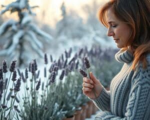 Kann man Lavendel im Winter draußen lassen?