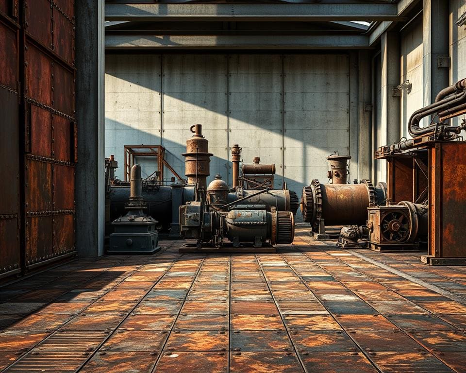 Industrielle Ästhetik Kombinationen