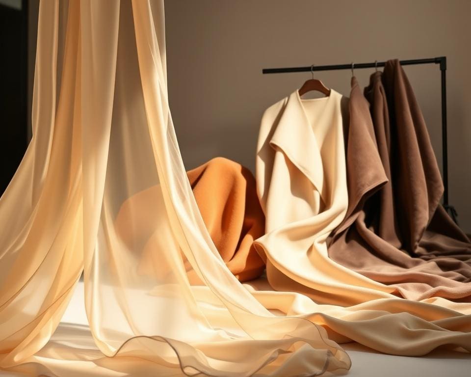 Stoffe und Materialien, die schmeicheln