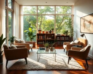 Wie richtest du ein Wohnzimmer ohne Sofa ein?