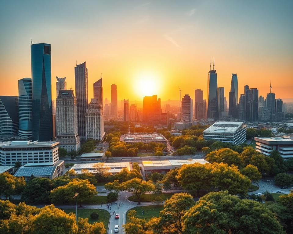 Wie schafft CleanTech ein klimaneutrales Stadtbild?
