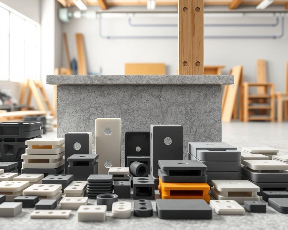 Wie wirken Abstandshalter als Unterlegplatten im Bauwesen?