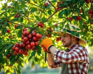 Wie oft muss ein Kirschbaum beschnitten werden?