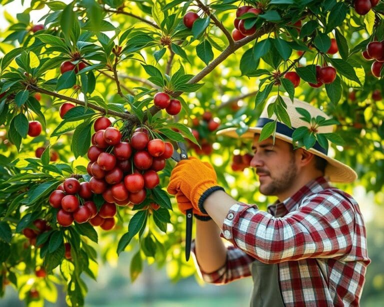 Wie oft muss ein Kirschbaum beschnitten werden?