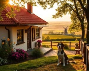 Wo findest du ein Ferienhaus in Holland mit Hund?