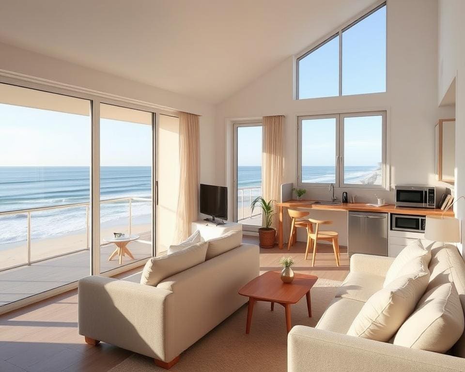 Ferienwohnung mit Meerblick