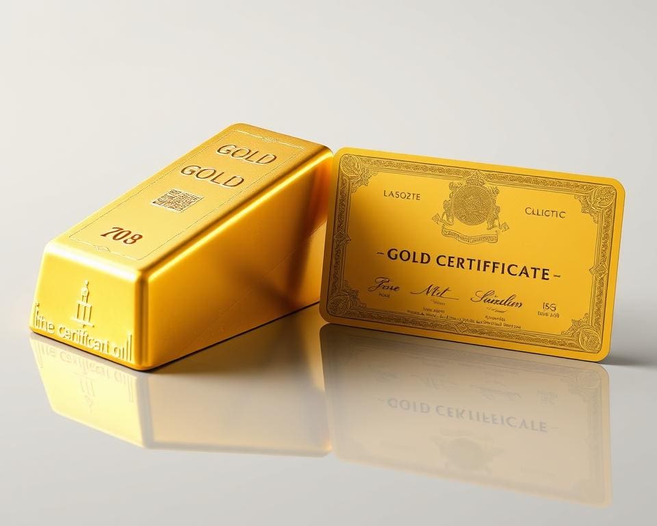 Goldbarren vs. Goldzertifikate